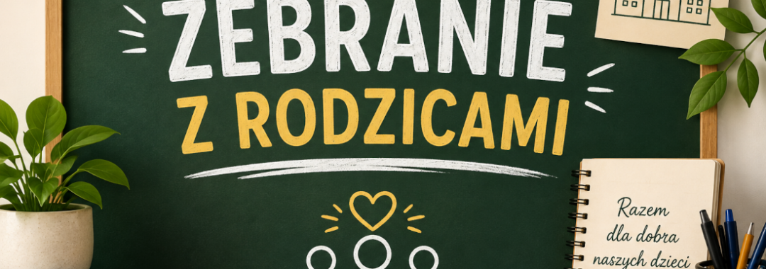 Informacja o zebraniu z rodzicami
